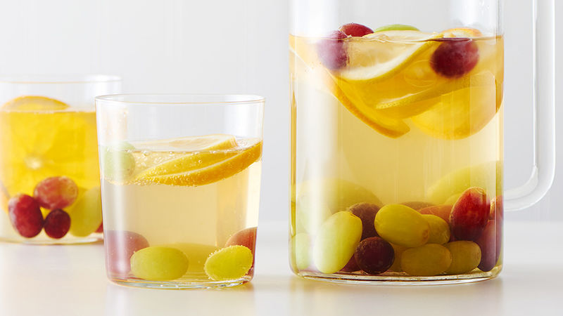 Non-Alcoholic White Grape Spritzer