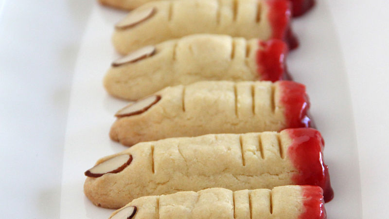 Halloween Finger Cookie Recipe