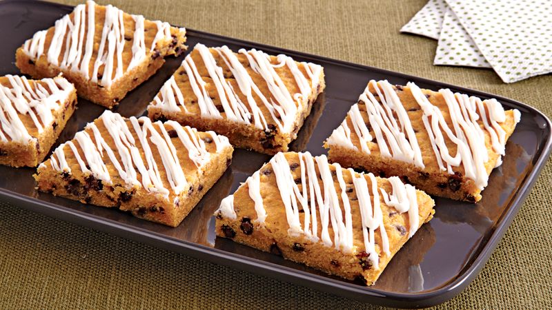 Pumpkin Cookie Bars Recipe Bettycrocker Com