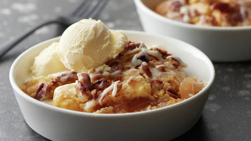 Apple Pecan Cobbler Dump Cake