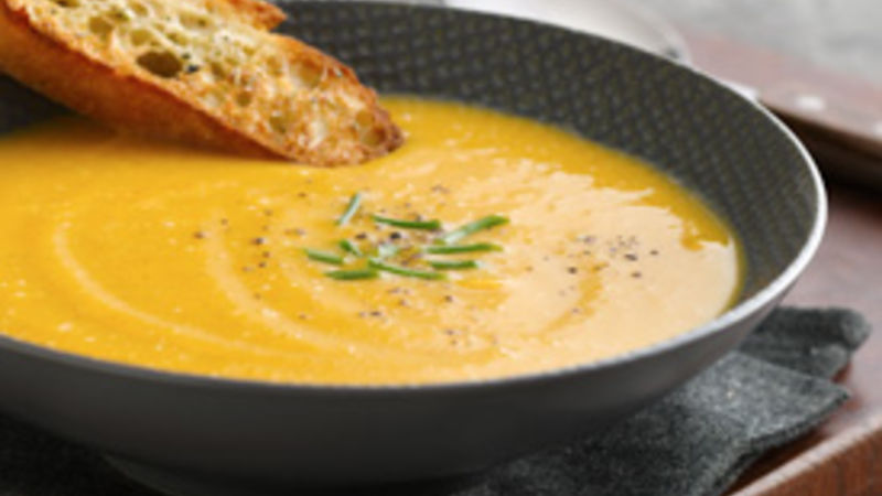 Curried Butternut Squash Soup