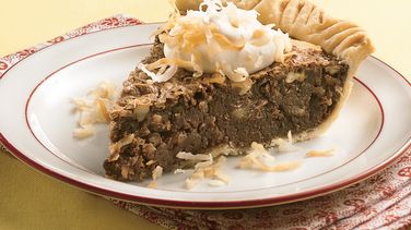 Coconut-Pecan Chocolate Pie