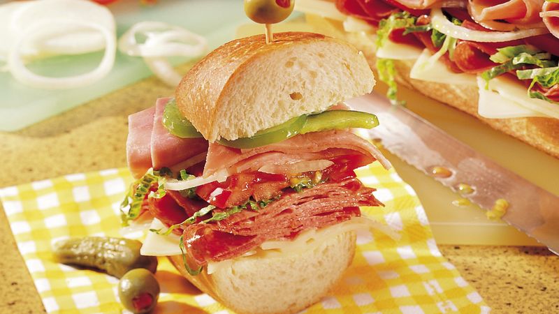 Submarine Sandwich Recipe 