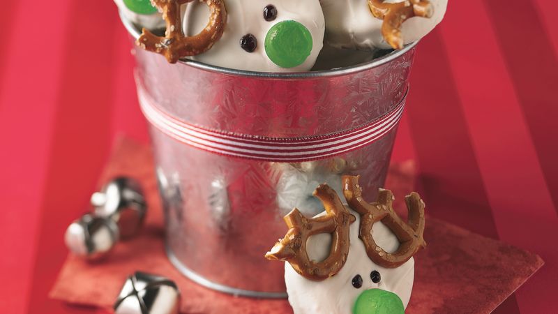 Easy Reindeer Cookies