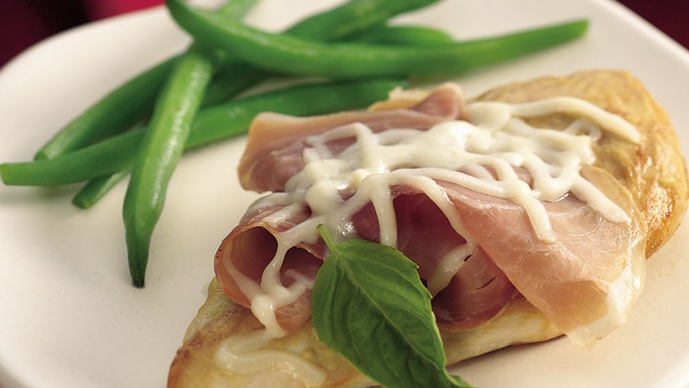 Basil and Prosciutto Chicken recipe from