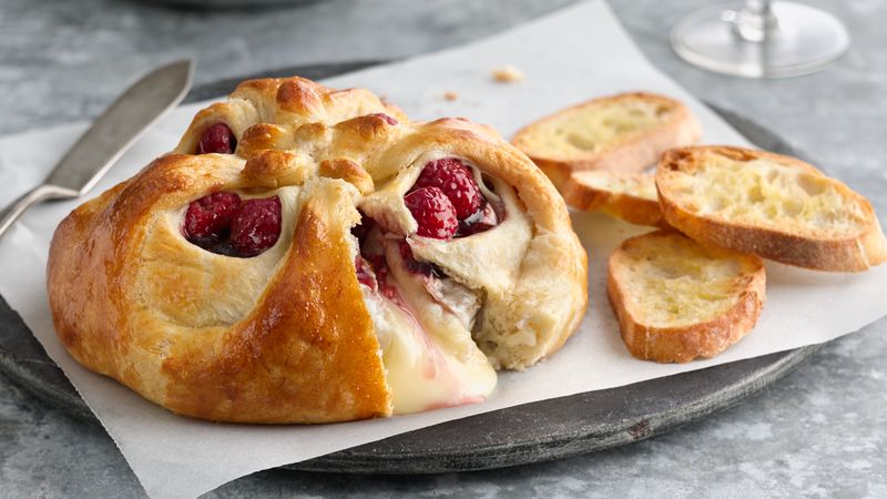 Raspberry Baked Brie