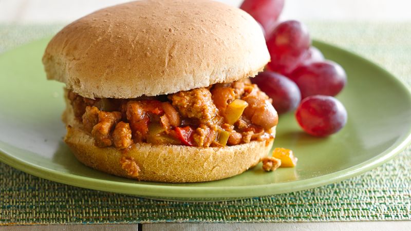 Healthy Slow Cooker Tex Mex Sloppy Joes Recipe Bettycrocker Com