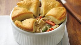 Chicken Pot Pie with Biscuits