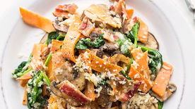 Sweet Potato Carbonara