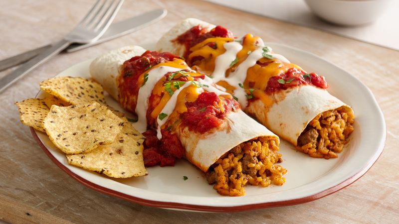 Enchiladas au four vite préparées