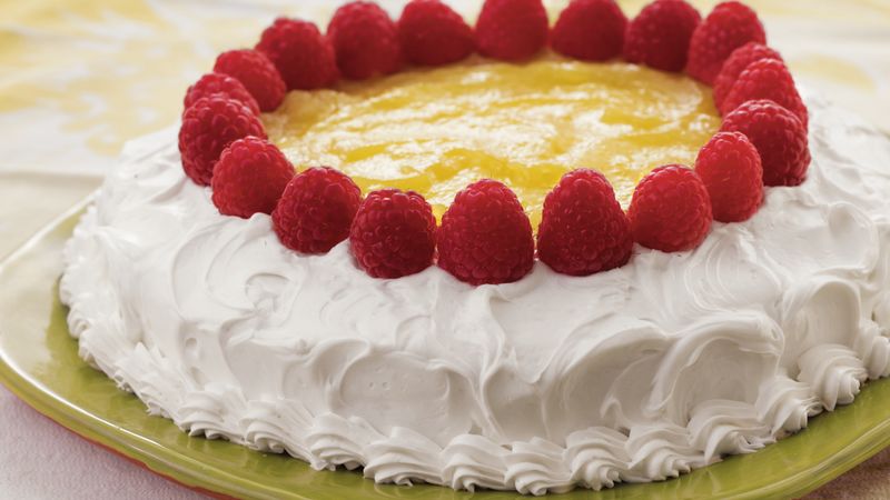 Lemon-Topped Celebration Cake