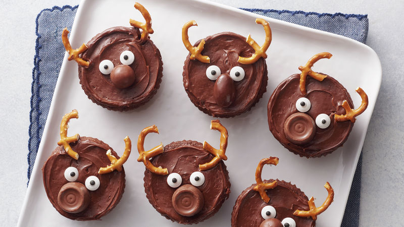 Reindeer Brownie Bites Recipe Pillsbury Com