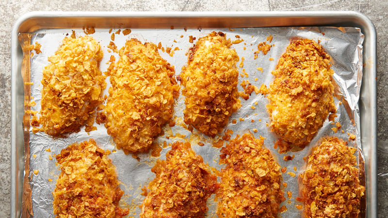 Baked chicken fried chicken recipe