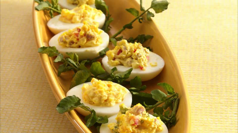 Deviled Eggs with a Kick