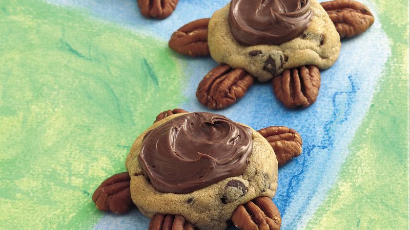 Choco-Caramel Turtles