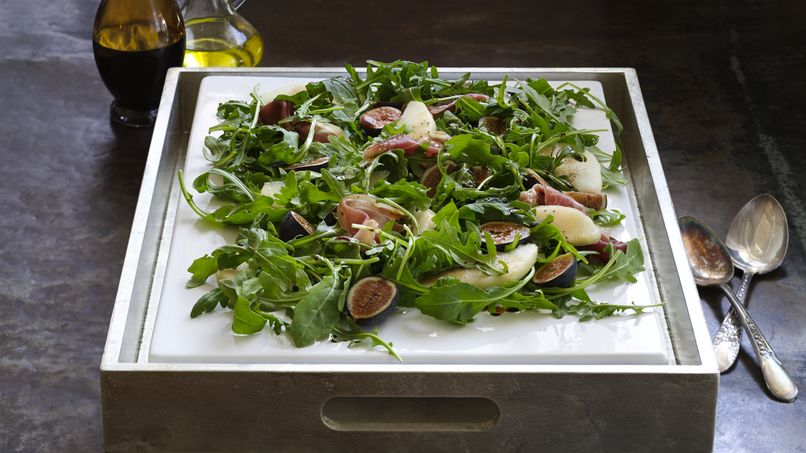 Fig, Prosciutto and Pear Salad