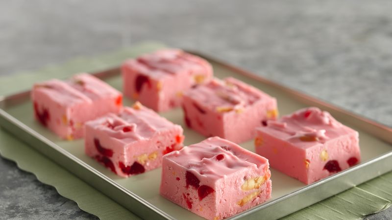 Super-Easy Cherry Almond Fudge