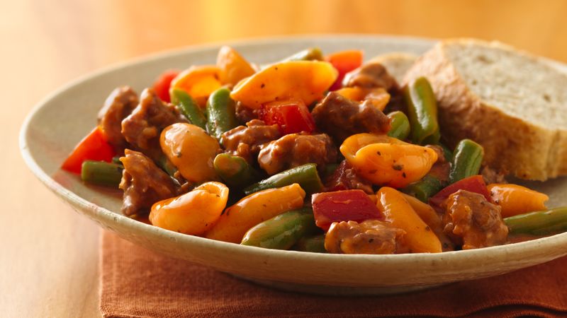 Italian Sausage and Green Beans Recipe