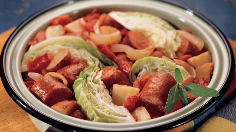 Chunky Sausage and Potato Supper