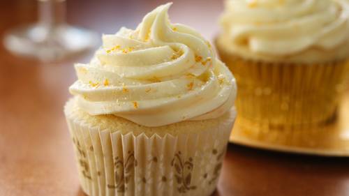 
	Mimosa Cupcakes Recipe - BettyCrocker.com
-image