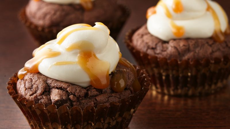 Double-Chocolate Caramel-Coffee Cups