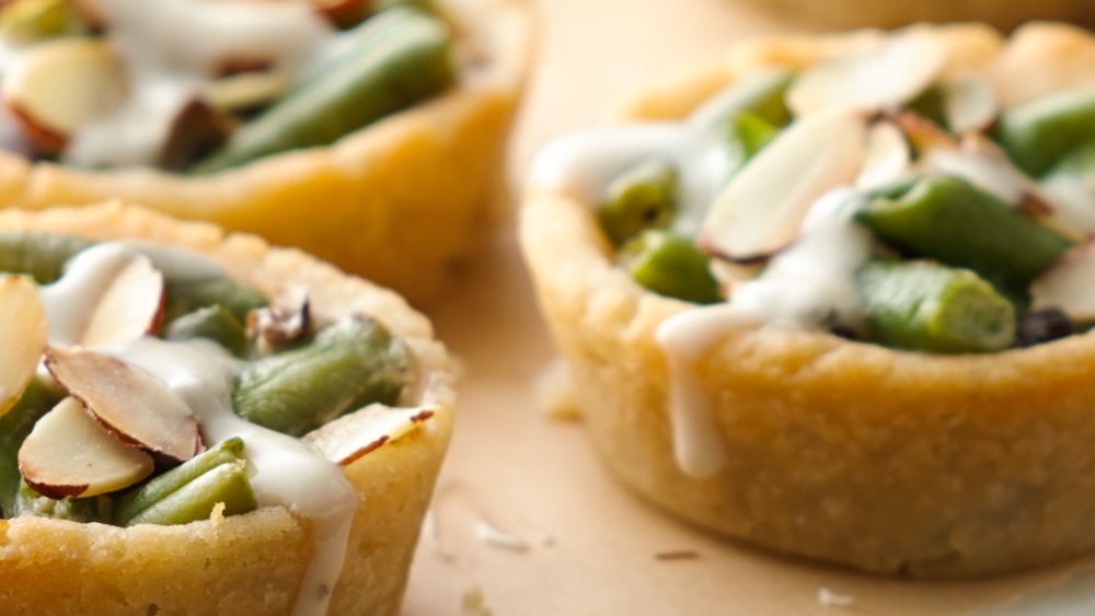 GlutenFree Mini Green Bean Casseroles in Pastry recipe from