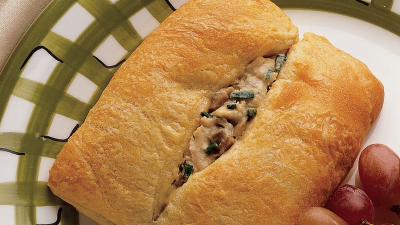 Cashew Chicken Crescent Sandwiches