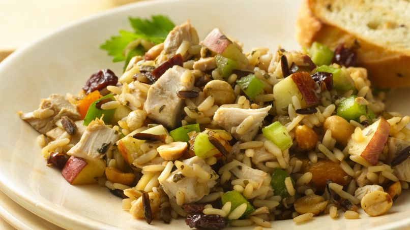 Chicken-Wild Rice Salad with Dried Cherries