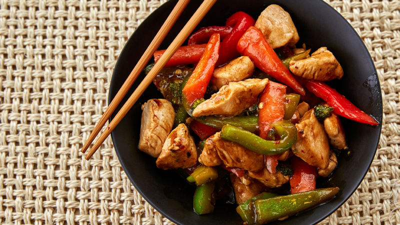 Vegetable Chicken Stir Fry