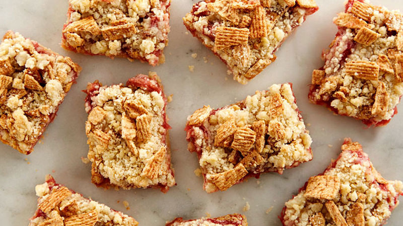 Strawberry Rhubarb Bars