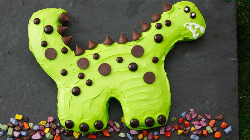 Easy T Rex Cake