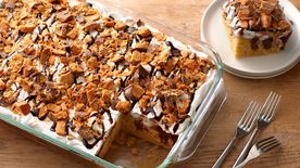 Butterfinger™ Poke Cake