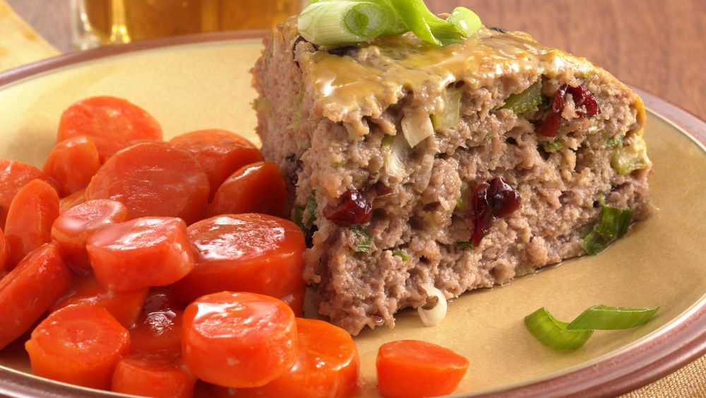 Easy Glazed Turkey Meatloaf recipe from