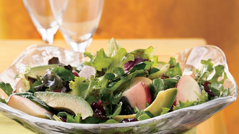 Mixed Greens with Cranberry Vinaigrette