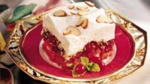 Cranberry Trifle Squares-image
