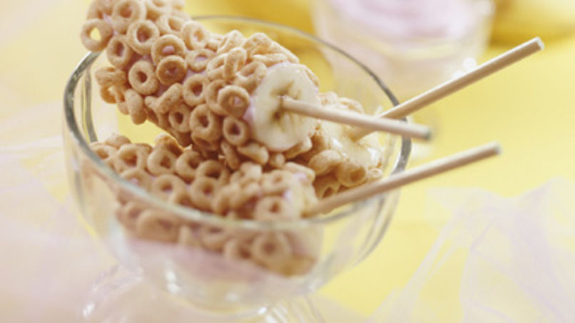 Gluten-Free Cheerios™ Frozen Bananas