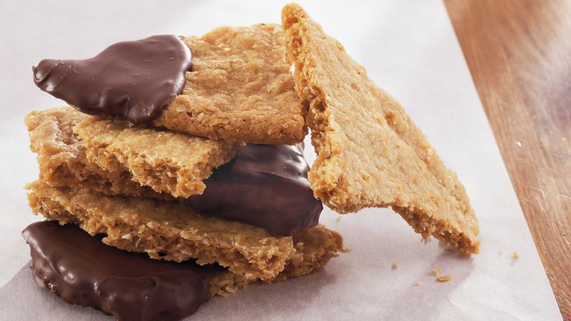 Crispy Oatmeal Cookie Bark