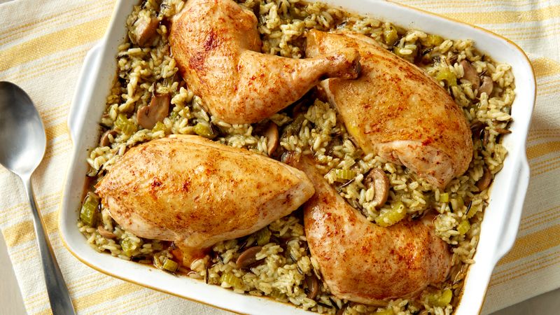 Chicken and Wild Rice Casserole