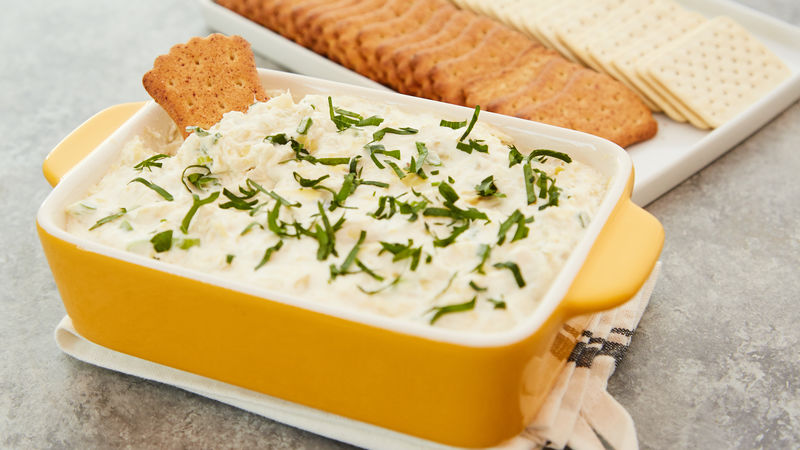Asiago Cheese And Artichoke Dip Recipe Bettycrocker Asiago Cheese And Artichoke Dip Recipe Bettycrocker