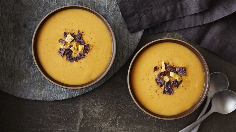 Cheesy Chicken Enchilada Soup