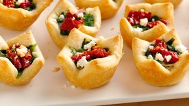 Spinach, Artichoke and Feta Bites