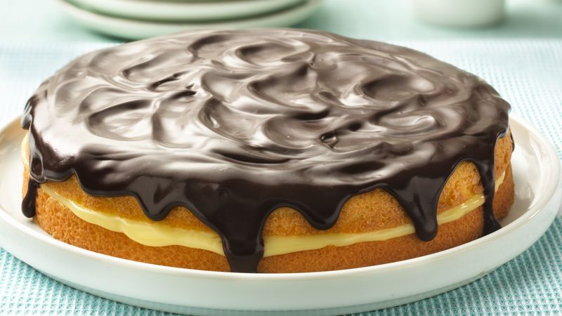 Boston Cream Pie Recipe 