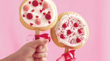 Valentine Cookie Pops