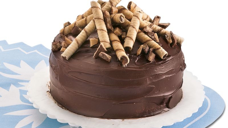 Toffee Butter Torte with Chocolate Ganache Frosting Recipe Toffee Butter Torte with Chocolate Ganache Frosting Recipe