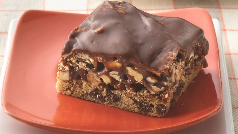 Chocolate-Caramel Layer Bars