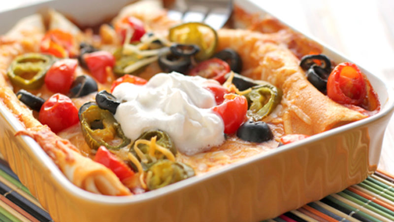 Easy Cheese Enchiladas