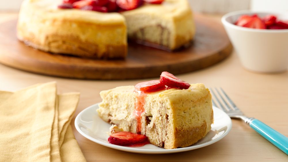 Cinnamon Roll Cheesecake Recipe - Pillsbury.com