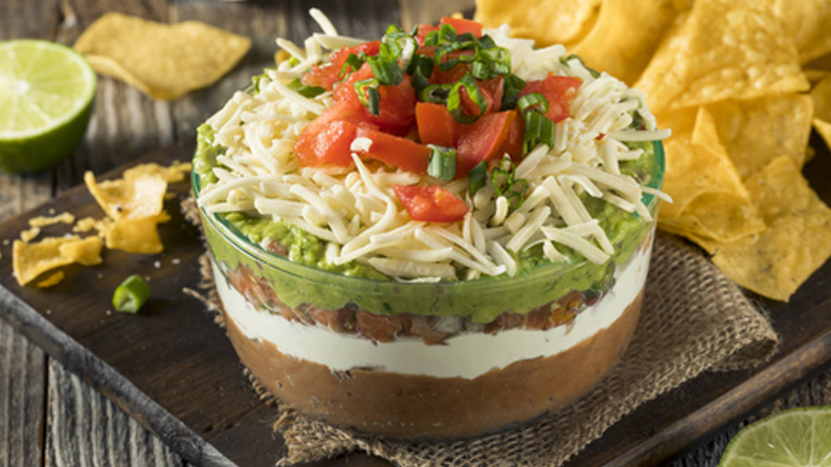 Five Layer Mexican Dip (Gluten Free) Recipe LifeMadeDelicious.ca