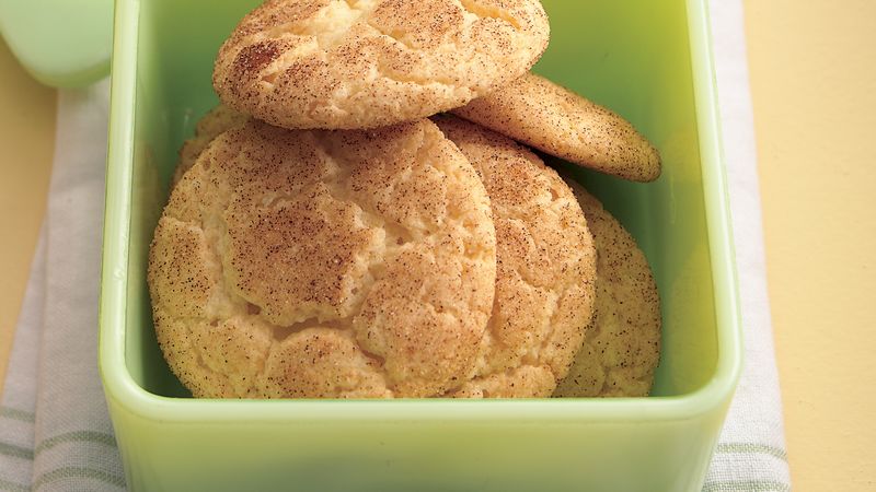 Cake Mix Snickerdoodles