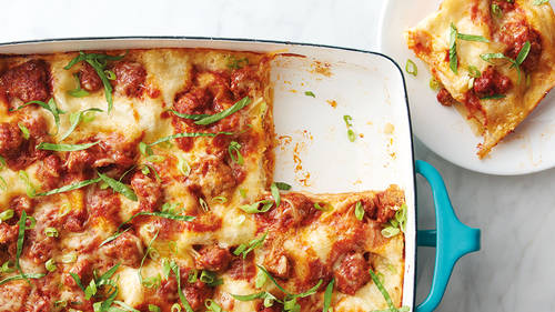 Ginger Pork Wonton Lasagna-image